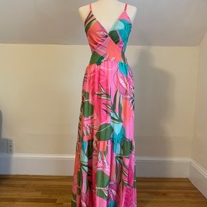 NWT Floral Pink Dress